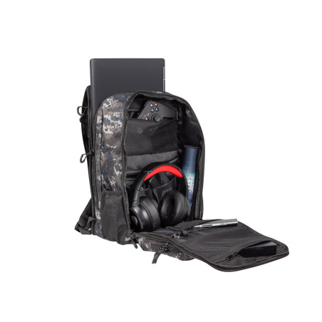 Batoh Genesis PALLAD 450 LITE CAMO pre herný ntb do 15,6"