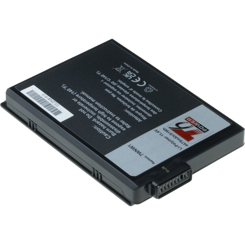 Batéria T6 Power Dell Latitude 5420, 5424, 7424 Rugged, 4475mAh, 51Wh, 3cell, Li-ion