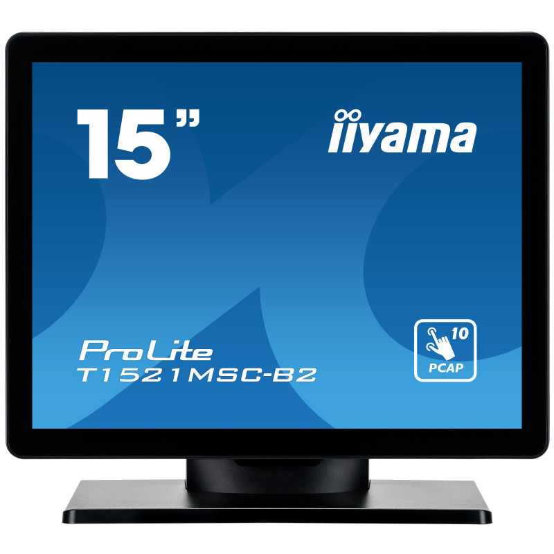 15" iiyama T1521MSC-B2: IPS, XGA, PCAP, HDMI