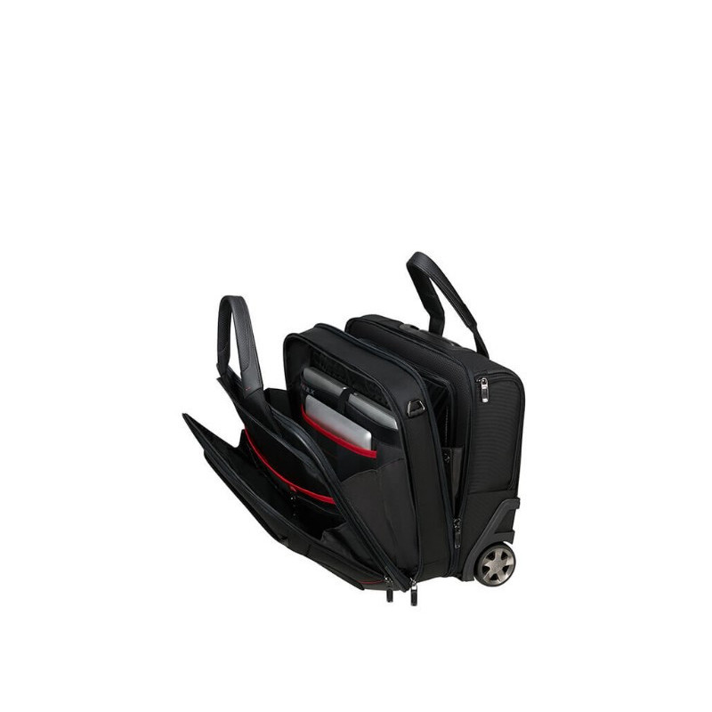 Samsonite PRO-DLX 6 Rolling Tote 15.6" Black