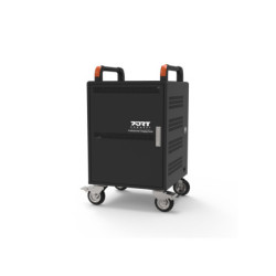 PORT CONNECT CHARGING CABINET 20 Notebooks + RACK 1xU 19  , čierny