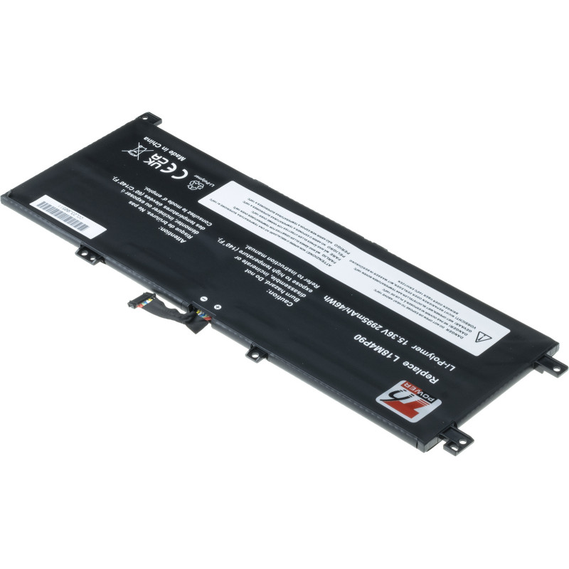 Batéria T6 Power pre Lenovo ThinkPad L13 Yoga Gen 1, Gen 2, 2995mAh, 46Wh, 4cell, Li-Pol