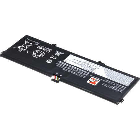 Batéria T6 Power Lenovo Yoga C930-13IKB, 7820mAh, 60Wh, 4cell, Li-pol