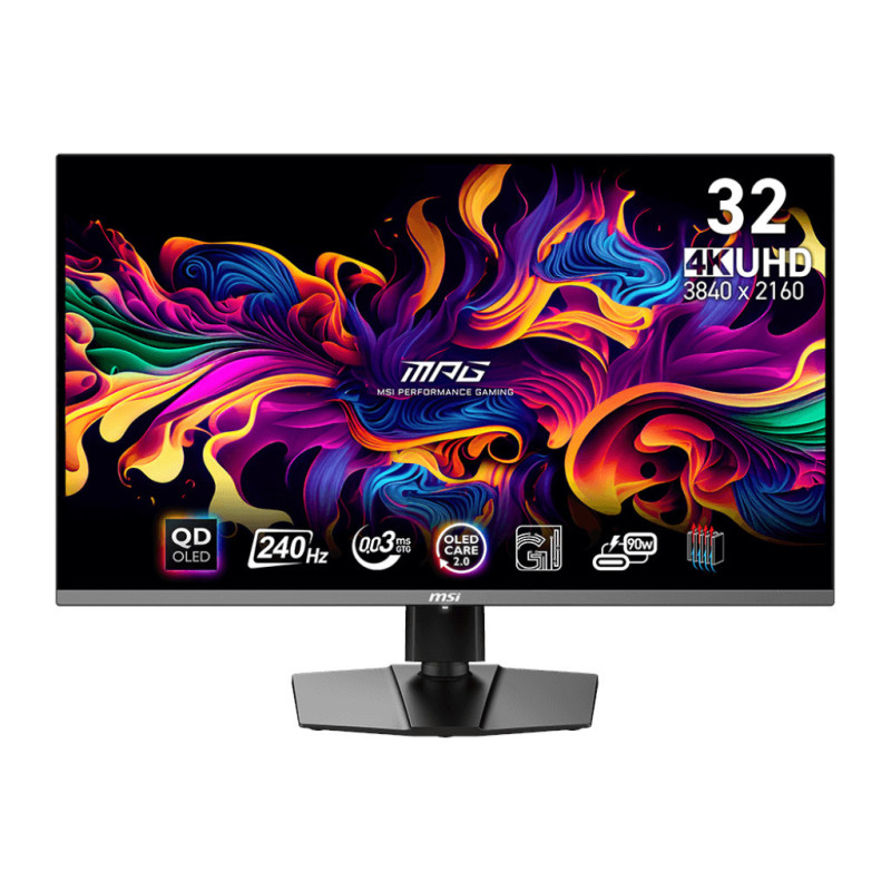 MSI MPG/321URX/31,5"/QD-OLED/4K UHD/240Hz/0,03ms/Čierna/3R
