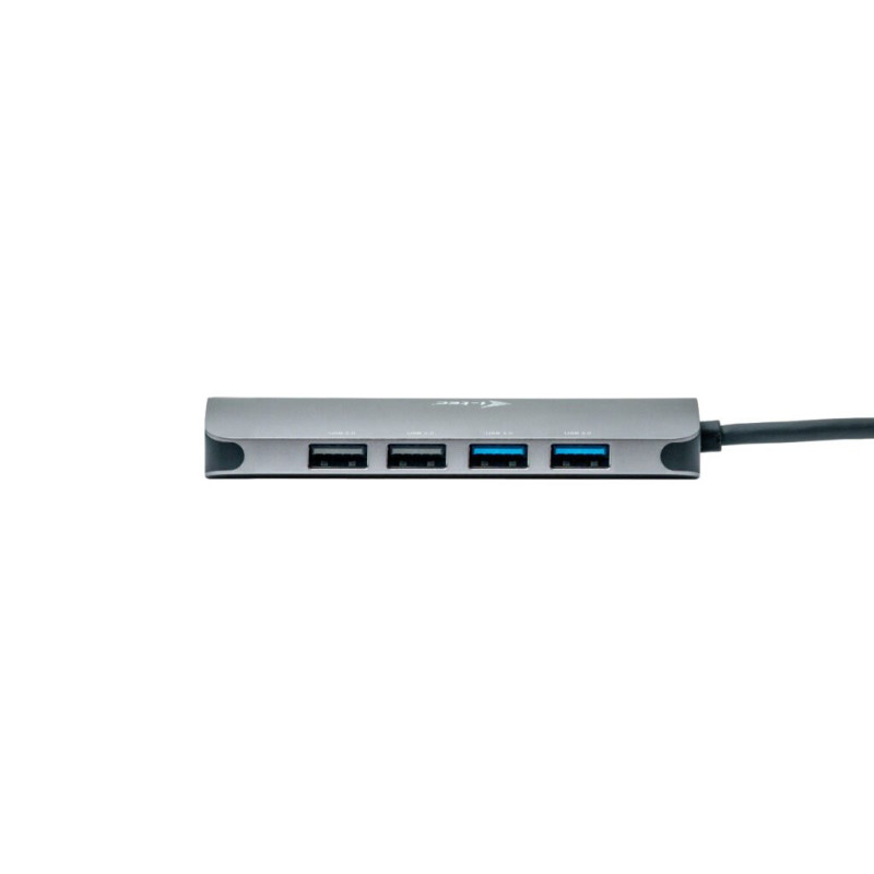 i-tec USB-C Metal Nano 2x HDMI Docking Station, PD 100W + Charger 100W (bundle)