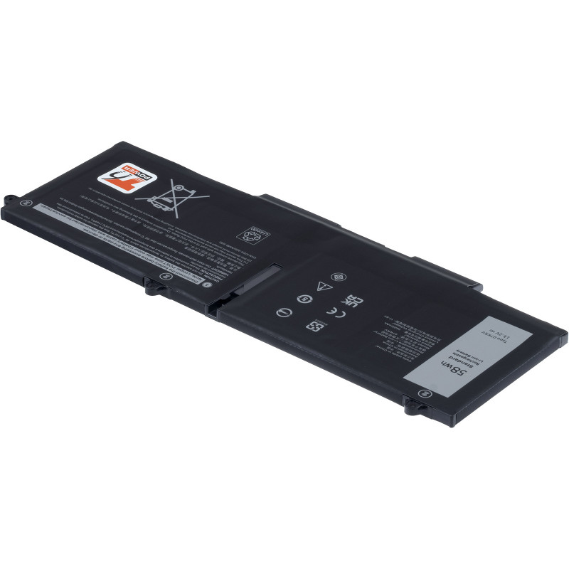 Batéria T6 Power Dell Latitude 5330, 5430, 5530, 7330, 7430, 7530, 3815mAh, 58Wh, 4cell, Li-pol