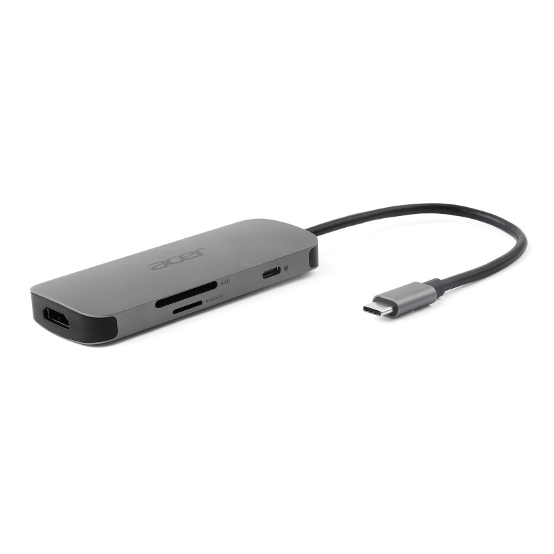 Acer 7in1 USB-C dongle (HDMI, USB, USBC, SD, MicroSD)