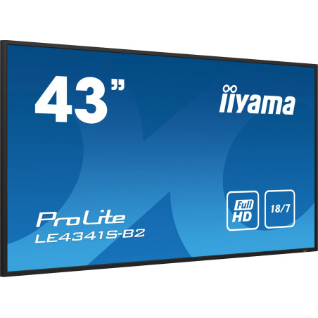 43" iiyama LE4341S-B2: IPS, FHD, 3x HDMI, LAN, USB