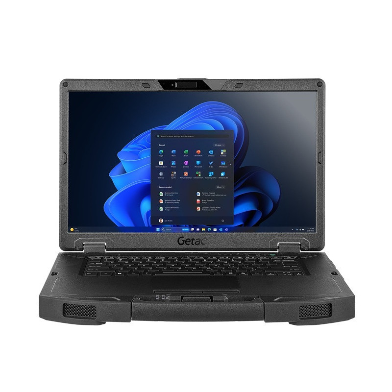 Getac/S510/Intel® Core™ Ultra 5 procesor 125U/15,6"/FHD/8GB/256GB/Arc/W11P/Black/3R