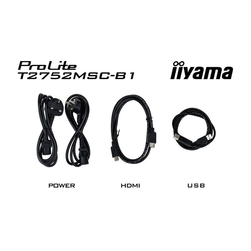27" iiyama T2752MSC-B1: IPS, FHD, PCAP