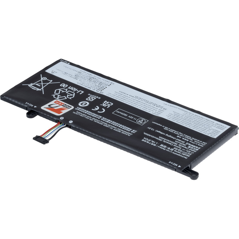 Batéria T6 Power Lenovo ThinkBook 15 G2 ARE, 15 G3 ACL, 14 G2 ITL, 3904mAh, 45Wh, 3cell, Li-Pol