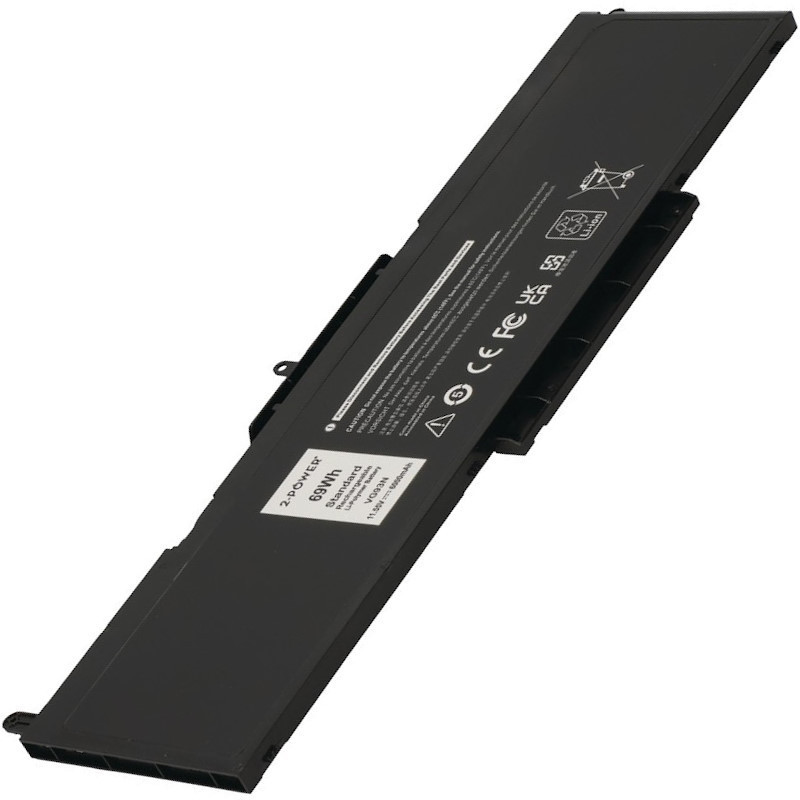 2-POWER Batéria 11,55V 6000mAh pre Dell Latitude 5580, Latitude 5591, Procision 3520, Procision 3530
