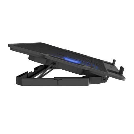 Chladiaca podložka pre nb Natec DIPPER 2, 12,1-17,3“, LED, 1xventilátor, 2xUSB