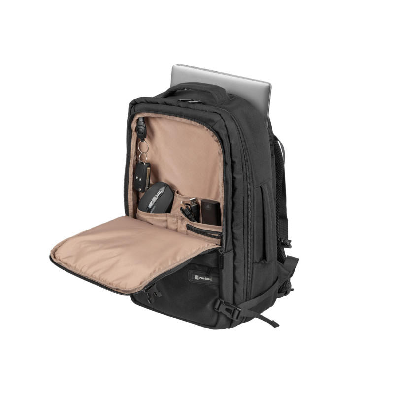 Batoh pre nb Natec CAMEL LIGHT 15.6", 19 L, čierna