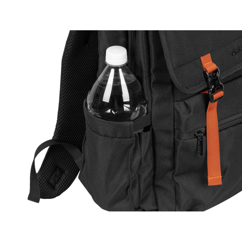 Batoh pre nb Natec NIALA 15,6", 18 L, čierna - oranžová