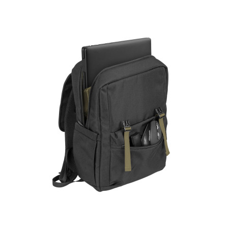 Batoh pre nb Natec NIALA 15,6", 18 L, čierna - zelená