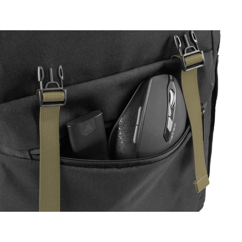 Batoh pre nb Natec NIALA 15,6", 18 L, čierna - zelená
