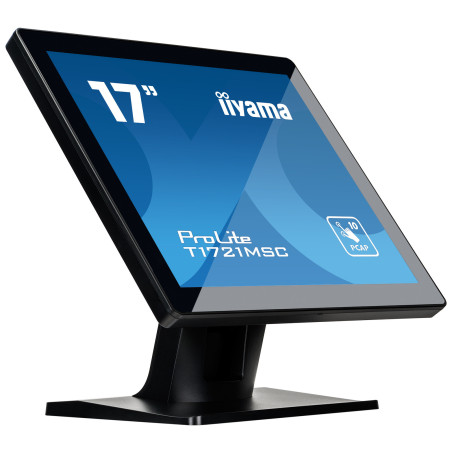 17" iiyama T1721MSC-B2: PCAP, 10P, HDMI, repro