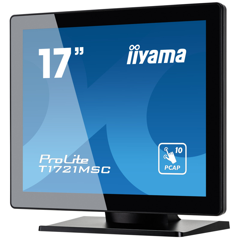 17" iiyama T1721MSC-B2: PCAP, 10P, HDMI, repro