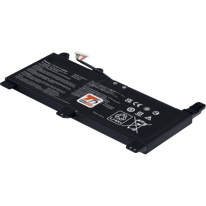 Batéria T6 Power Asus ROG Strix G531G, G531GV, G731G, G731GV, 4335mAh, 66Wh, 4cell, Li-poly
