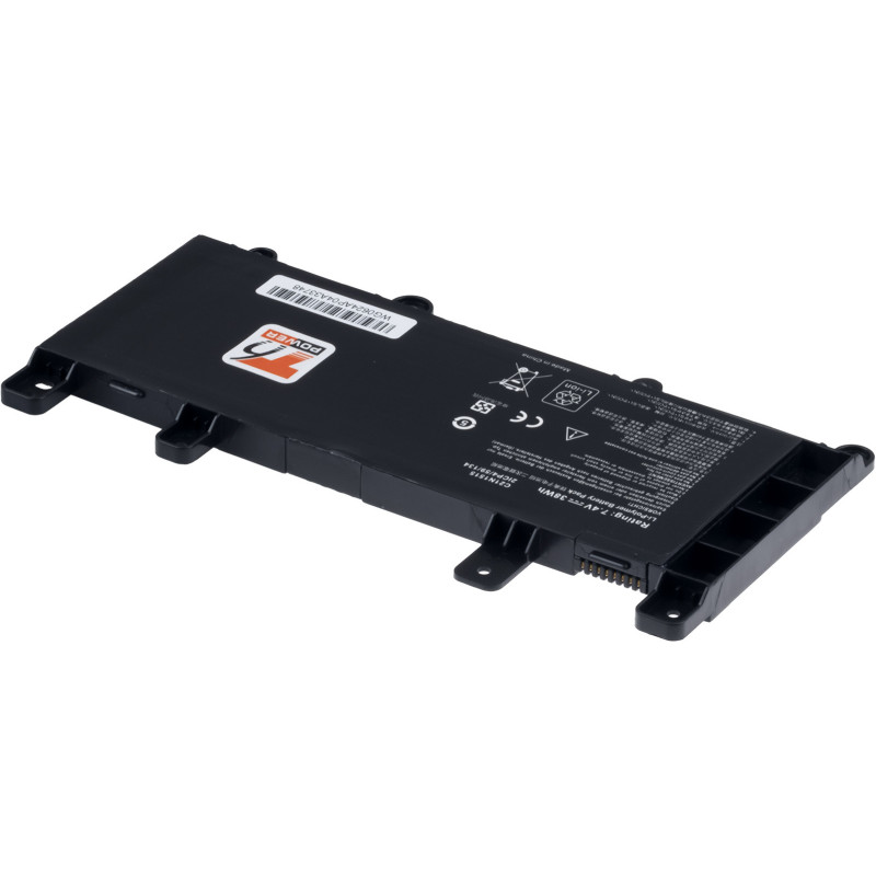 Batéria T6 Power Asus X756, F756, R753, 5135mAh, 38Wh, 2cell, Li-pol