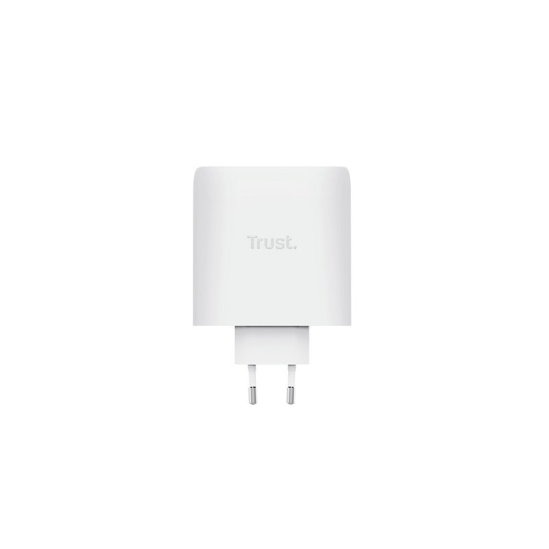 TRUST MAXO 100W 2P USB-C GAN CHARGER WHT