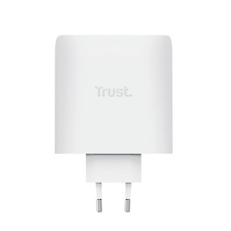 TRUST MAXO 100W 2P USB-C GAN CHARGER WHT