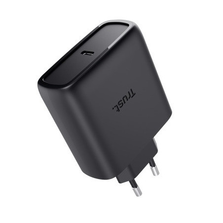 TRUST MAXO 65W USB-C GAN CHARGER BLACK