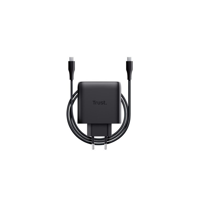 TRUST MAXO 65W USB-C GAN CHARGER BLACK
