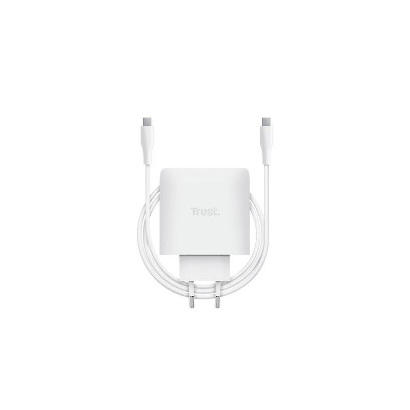 TRUSt MAXO 65W USB-C GAN CHARGER WHITE