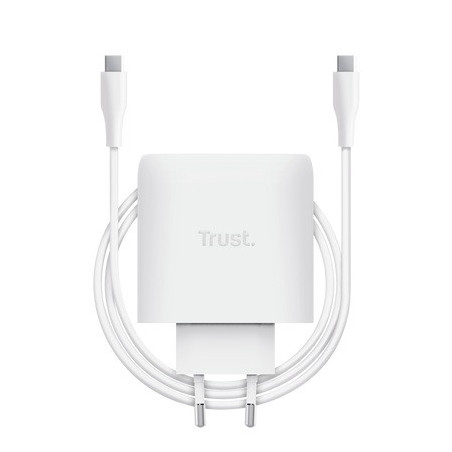 TRUSt MAXO 65W USB-C GAN CHARGER WHITE