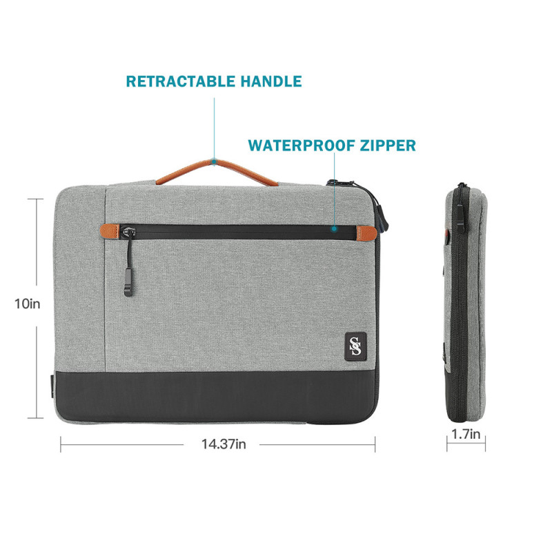 Seine Scene Taška na notebook Seine Scene Dijon Sleeve 13,6“ - šedá