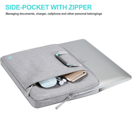 Seine Scene Taška na notebook Seine Scene Nantes sleeve 14|| - šedá