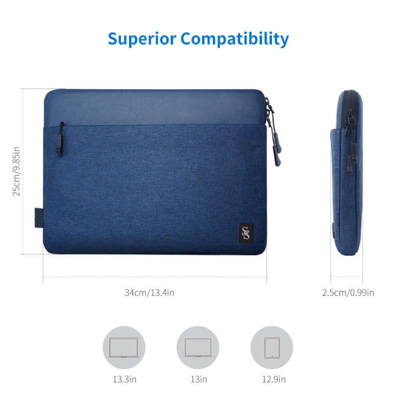 Seine Scene Taška na notebook Seine Scene Valence sleeve 13,6|| - modrá
