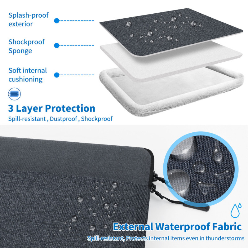 Seine Scene Taška na notebook Seine Scene Valence sleeve 16" - čierna