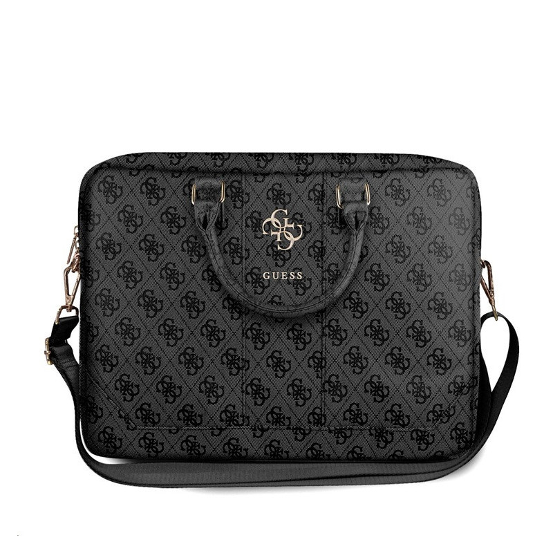 Guess PU 4G Metal Logo Taška na Notebook 15/16" Grey