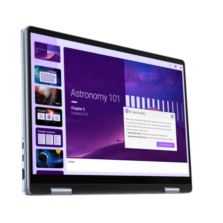Dell 14 Plus 2-in-1/DB04250/U7-256V/14"/WUXGA/T/16GB/512GB/Arc 140V/W11P/Silver/3RNBD