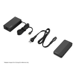 Lenovo USB-C Dual Display Travel Dock (w/adapter)