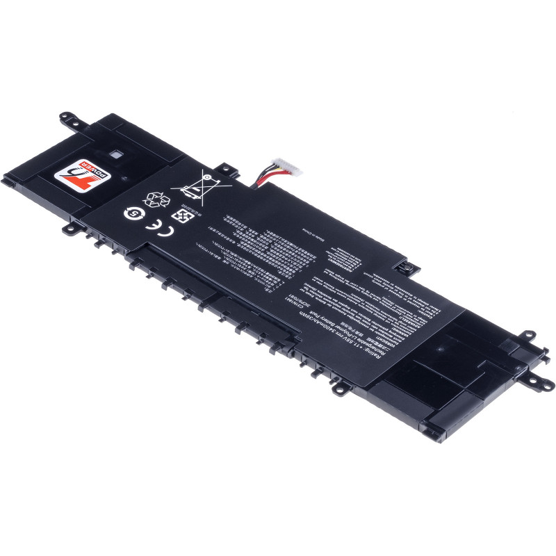 Batéria T6 Power Asus ZenBook 13 UX334, 14 UX434, Flip 14 UX463, 3400mAh, 39Wh, 3cell, Li-pol