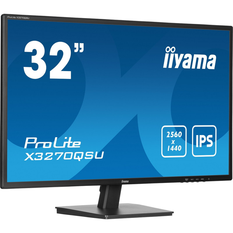 iiyama ProLite/X3270QSU-B1/31,5"/IPS/QHD/100Hz/3ms/Black/3R