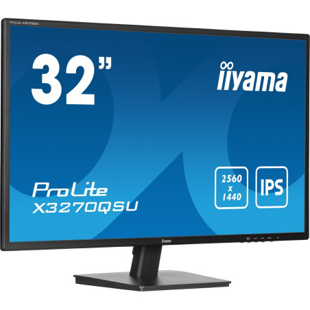 iiyama ProLite/X3270QSU-B1/31,5"/IPS/QHD/100Hz/3ms/Black/3R