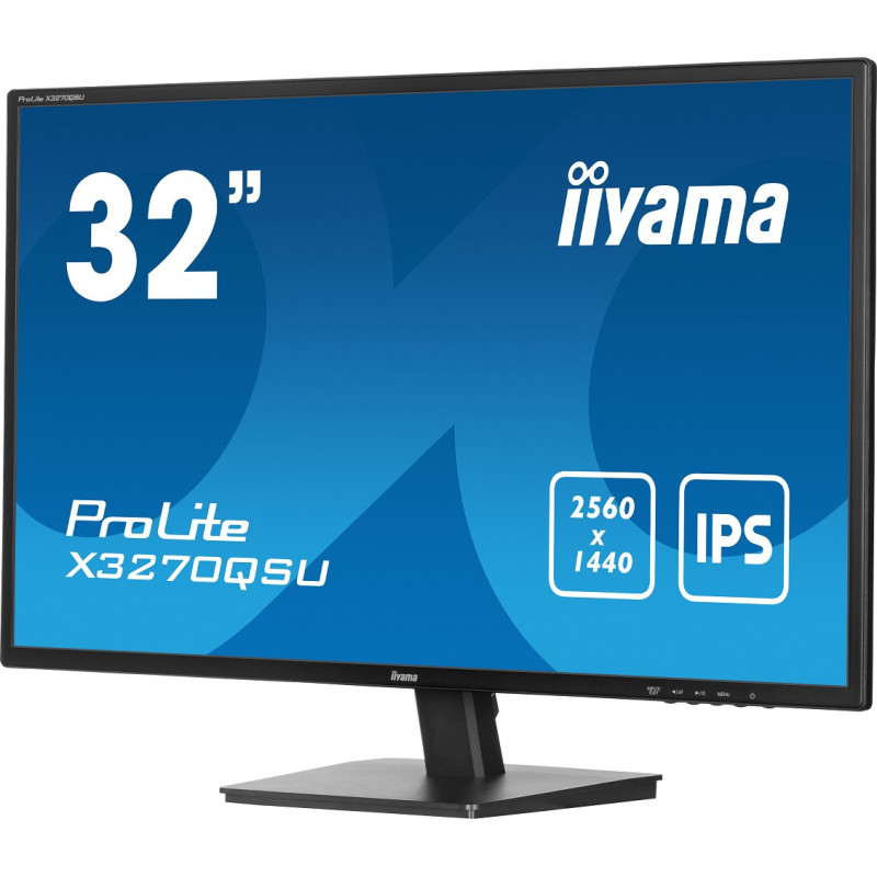 iiyama ProLite/X3270QSU-B1/31,5"/IPS/QHD/100Hz/3ms/Black/3R