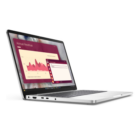 Dell Pro 14/PC14250/U7-255U/14"/WUXGA/32GB/512GB/Iris Xe/W11P/Platinum/3RNBD