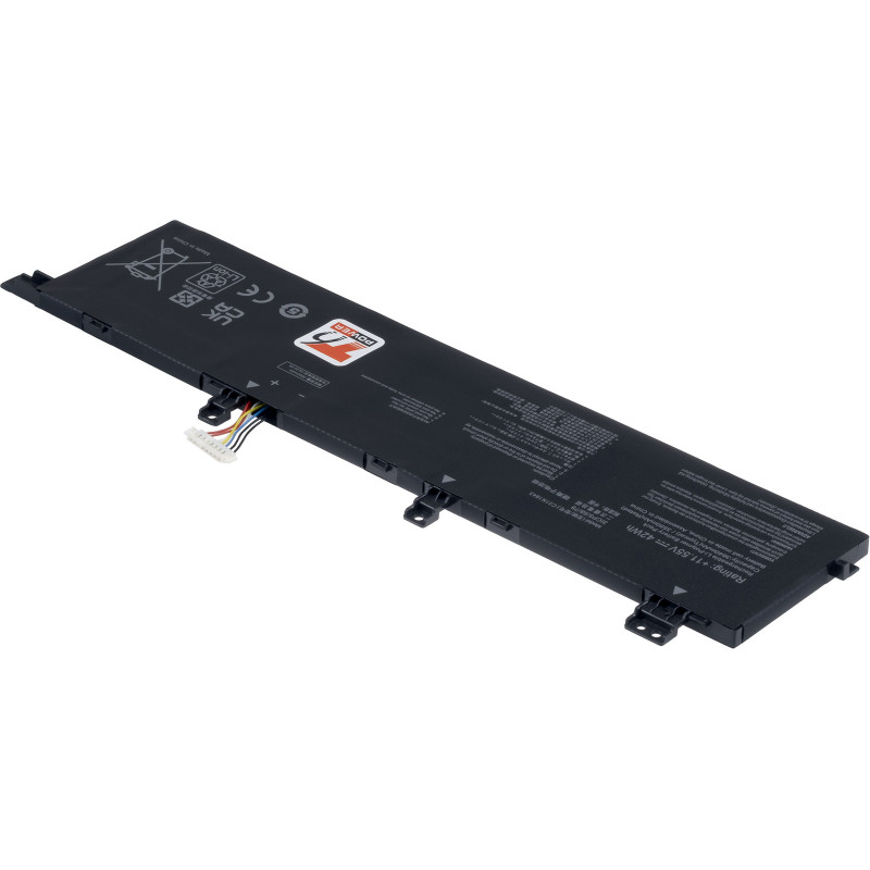 Batéria T6 Power Asus VivoBook S432F, S532F, X432F, X532F, 3640mAh, 42Wh, 3cell, Li-poly