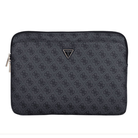 Guess PU 4G Triangle Logo Obal pre Notebook 14" Black