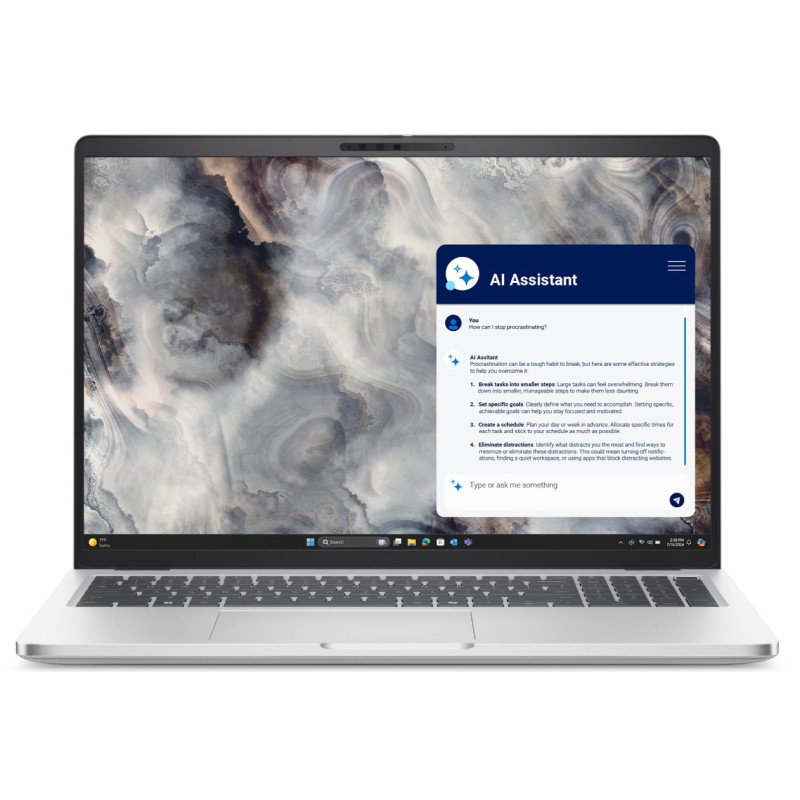 Dell Pro 16 Plus/PB16250/U5-235U/16"/WUXGA/16GB/512GB/4C-iGPU/W11P/Silver/3R NBD
