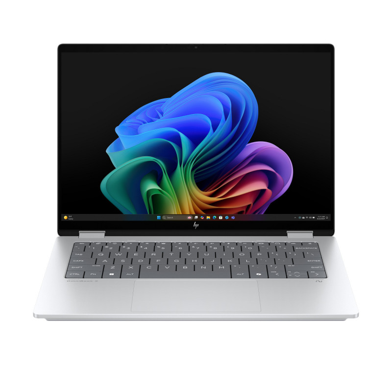 HP Omnibook X Flip/14-fm0003nc/U7-258V/14"/2880x1800/T/32GB/1TB/Intel int/W11H/Silver/2R NBD