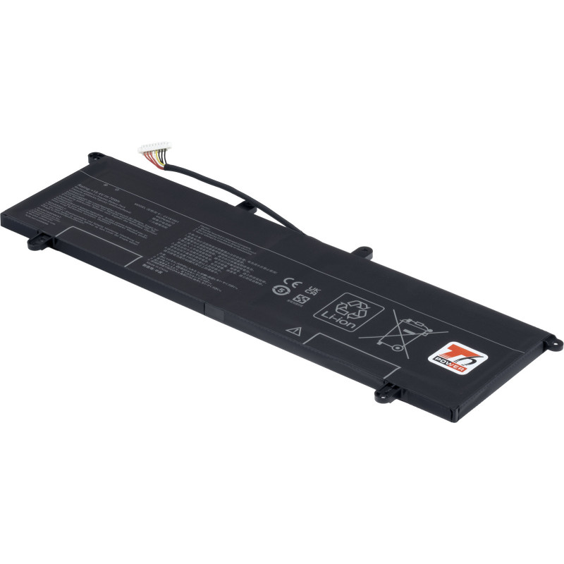 Batéria T6 Power pre Asus ZenBook Duo UX481FA, UX481FL, 4550mAh, 70Wh, Li-pol, 4cell