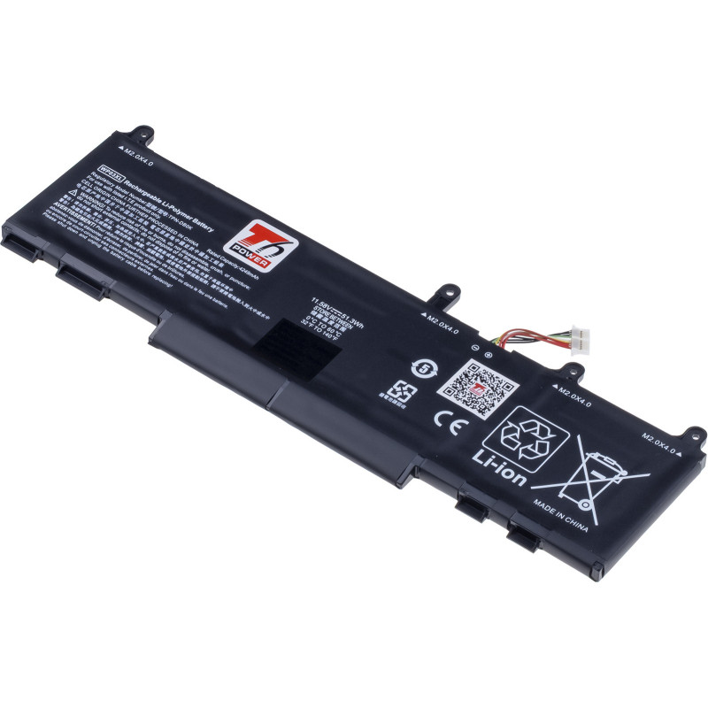 Batéria T6 Power HP EliteBook 830 G9, 840 G9, 860 G9, 1040 G9, 4430mAh, 51,3Wh, 3cell, Li-pol