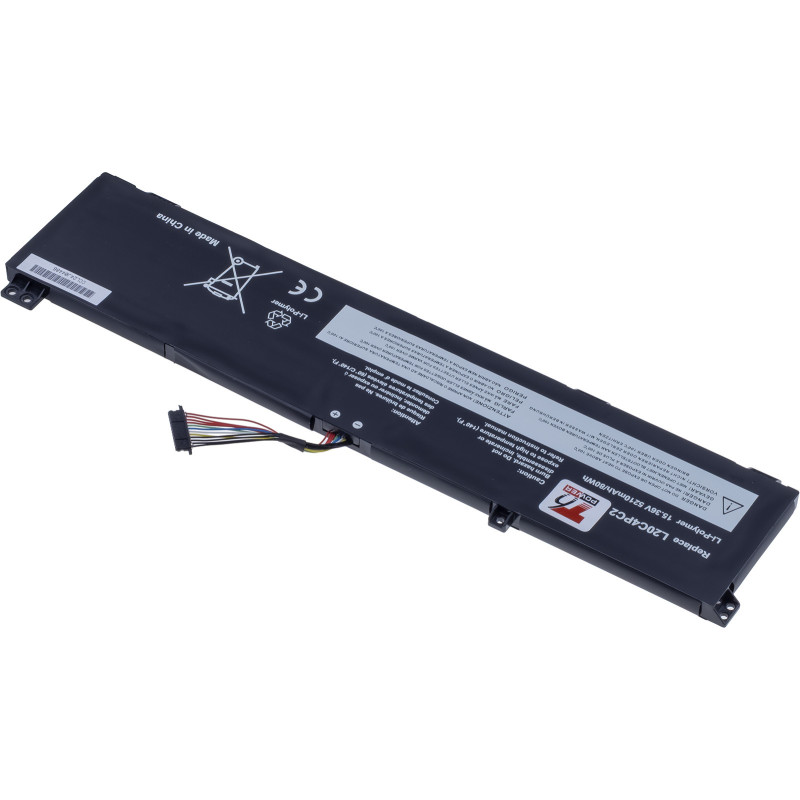 Batéria T6 Power Lenovo Legion 5-17ACH6, 5-17ITH6, 5210mAh, 80Wh, 4cell, Li-poly